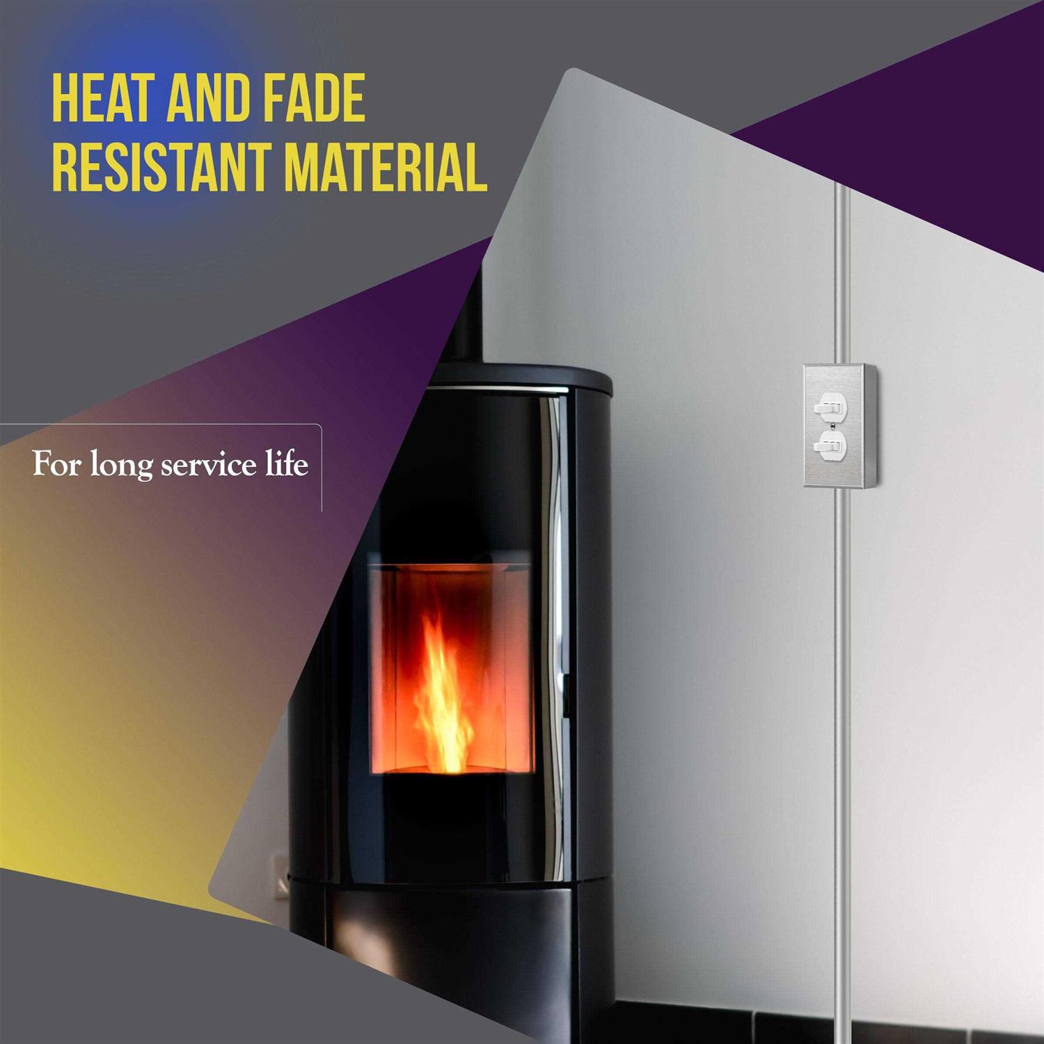 Enerlites Double Toggle Switch Cover Two Gang Light Switch Wall Plate - Inhomebuy