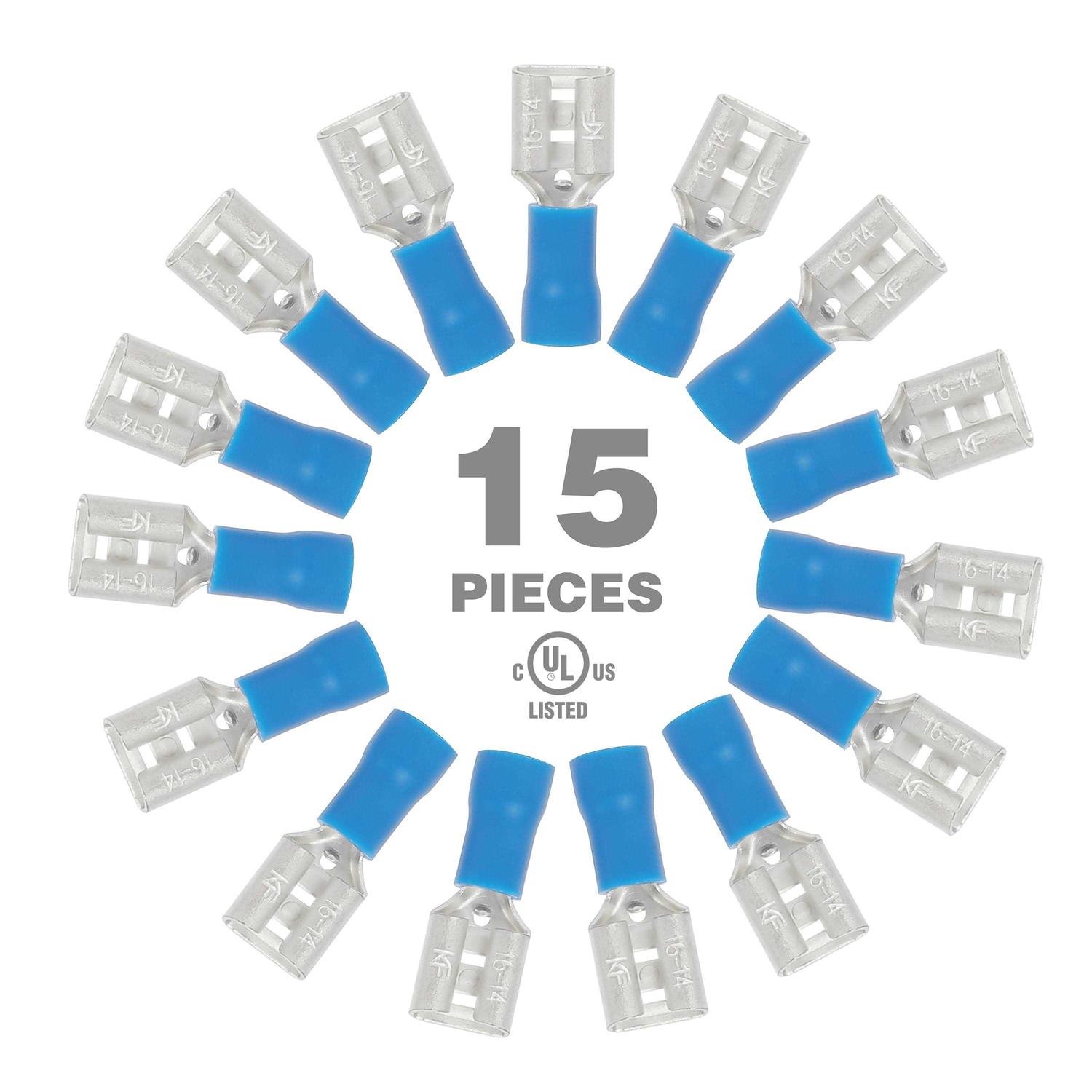 Everstart 14-Piece Snap Connects Male and Female - Inhomebuy