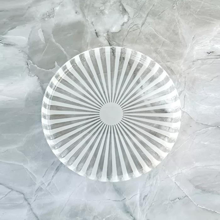 DolceVita Round Tray Mother of pearl - Inhomebuy