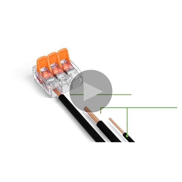 WAGO 221-2401 Lever-Nuts Inline 2 Wire Splicing Connectors - Inhomebuy