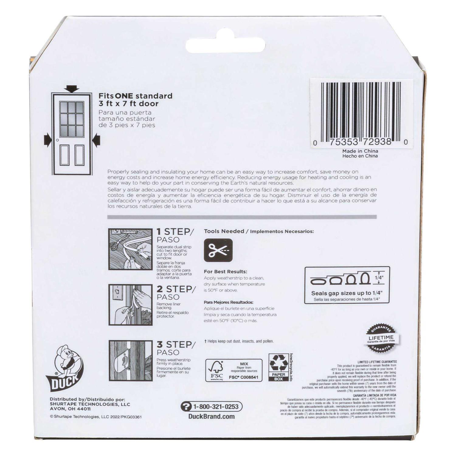 Duck Brand Double-Sided Window Kit Tape - Inhomebuy