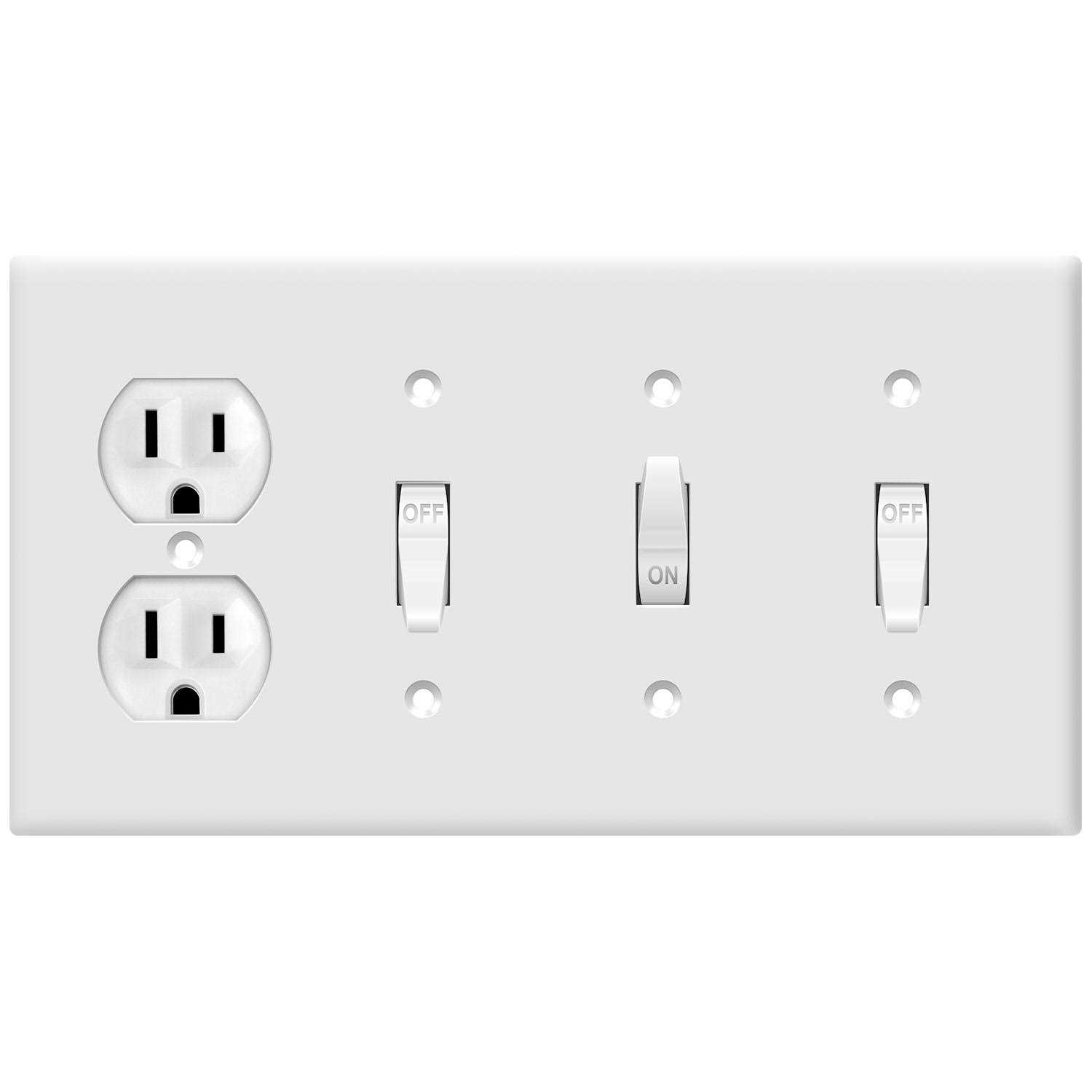 Enerlites 975501-C Screw Cap Floor Box Cover 4 Diameter - Inhomebuy