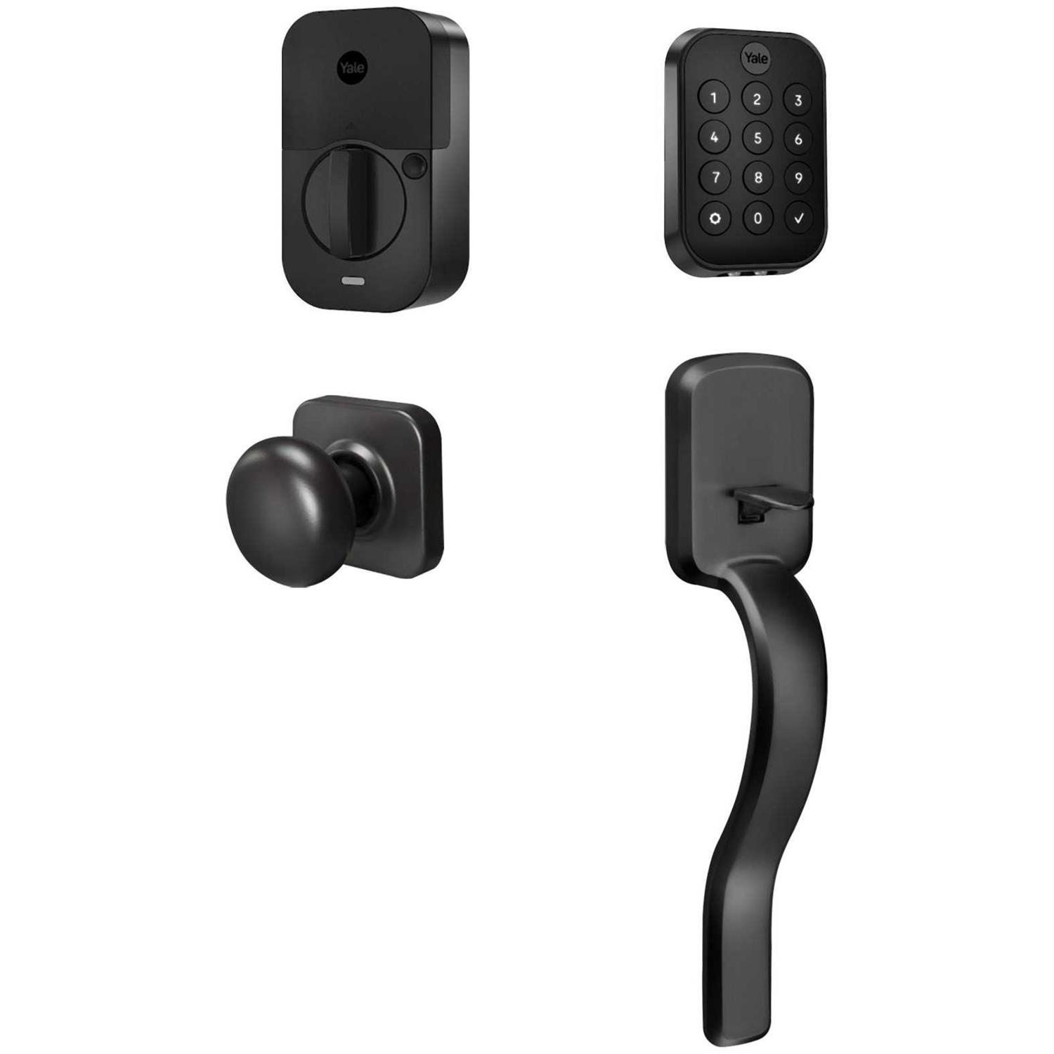 Yale Assure Lock 2 Keypad with Bluetooth and Ridgefield Handle - Inhomebuy