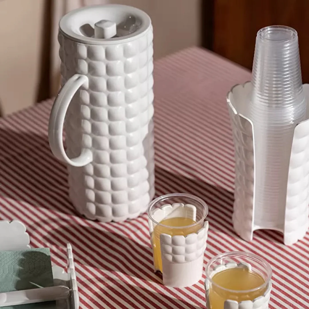 Pitcher Tiffany 1750cc Milk white - Inhomebuy