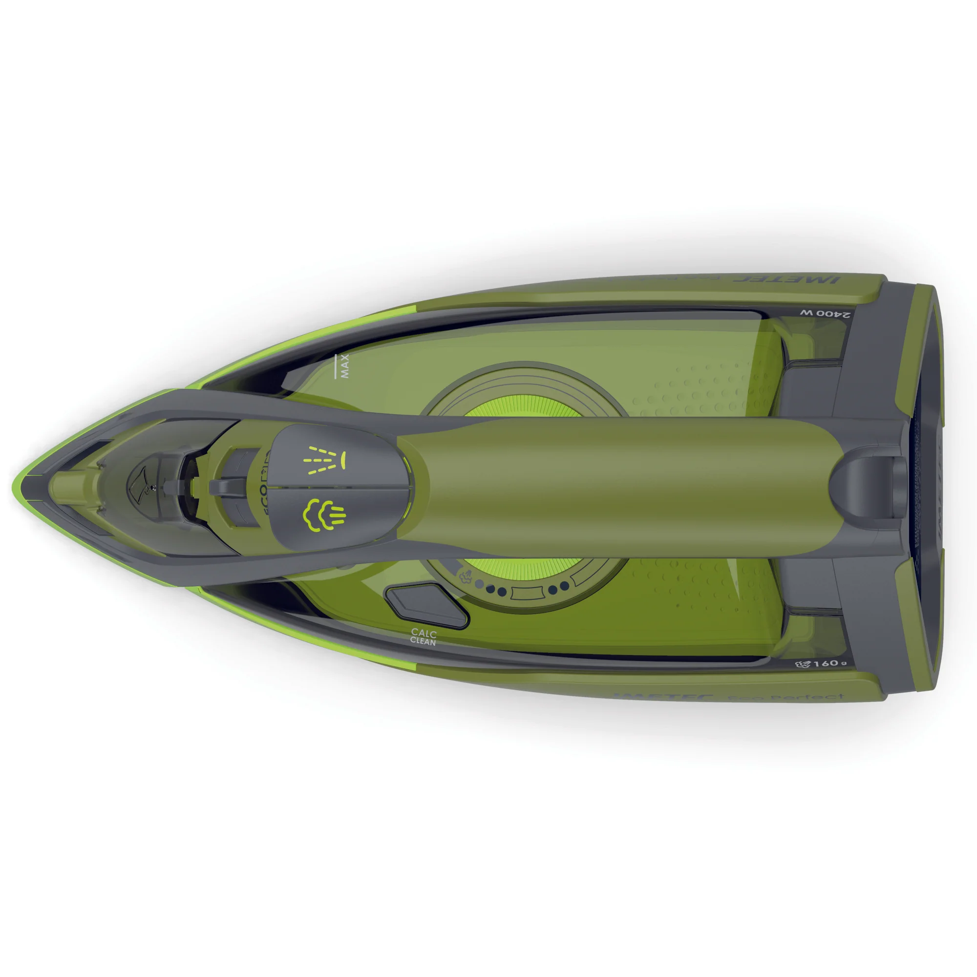 Imetec Steam Iron , Eco technology , 2400W , 160G , Glide Pro Ceramic Plate - Inhomebuy