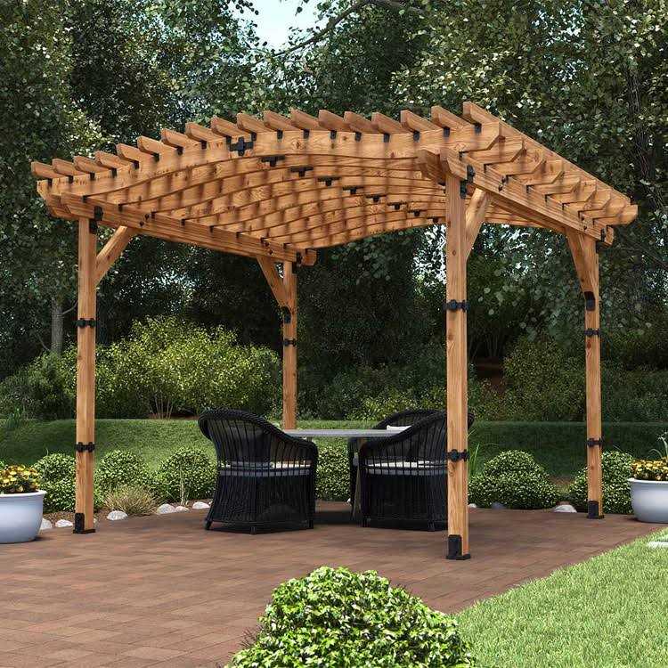 Ozco Ironwood Lite Post Base - Inhomebuy