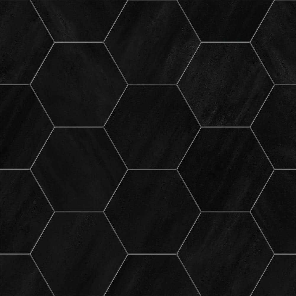 Corso Italia Impero Black 12 in. x 24 in. Porcelain Floor and Wall Tile - Inhomebuy