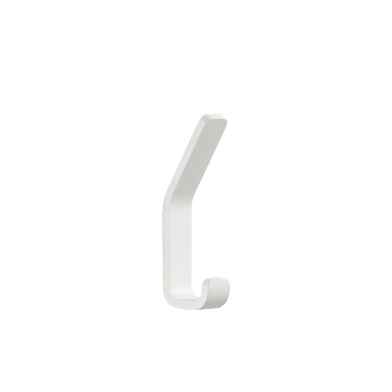 Double Hook Rim 11.5cm White - Inhomebuy