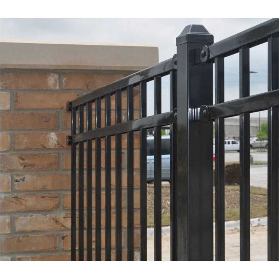 Fortress Building Products Versai 1-1/2-in Black Gate Latch 650178 - Inhomebuy