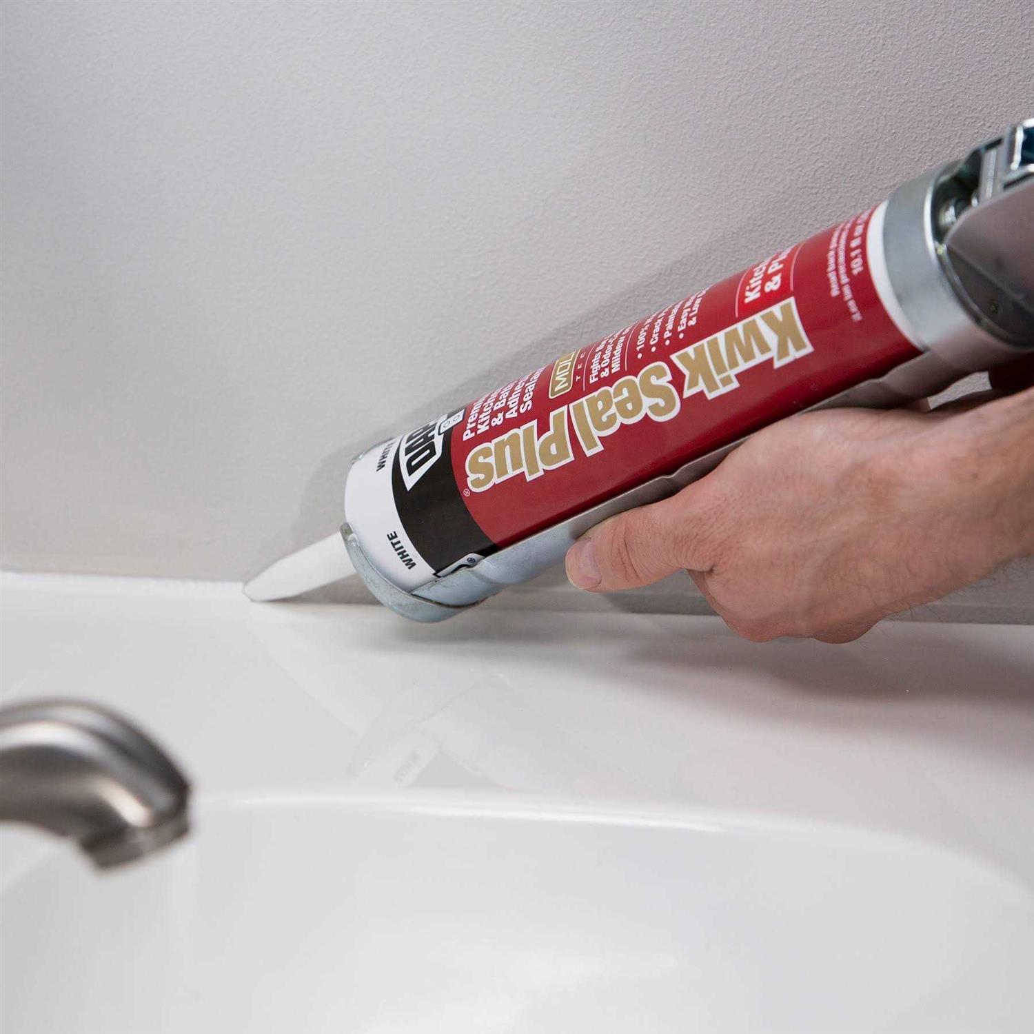 DAP Kwik Seal Plus Adhesive Caulk - Inhomebuy