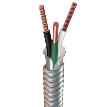 Wirenco Metal Clad Cable w Gnd - Inhomebuy