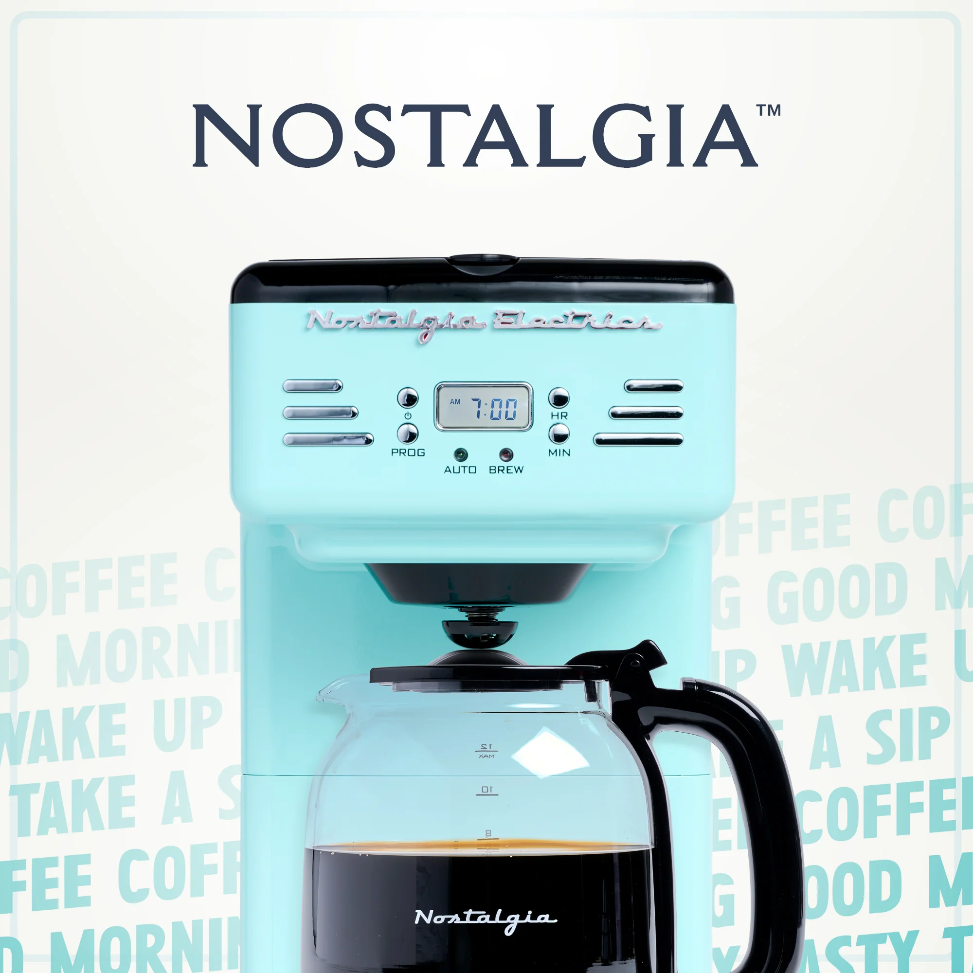 Retro 12-Cup Coffee Maker - Inhomebuy