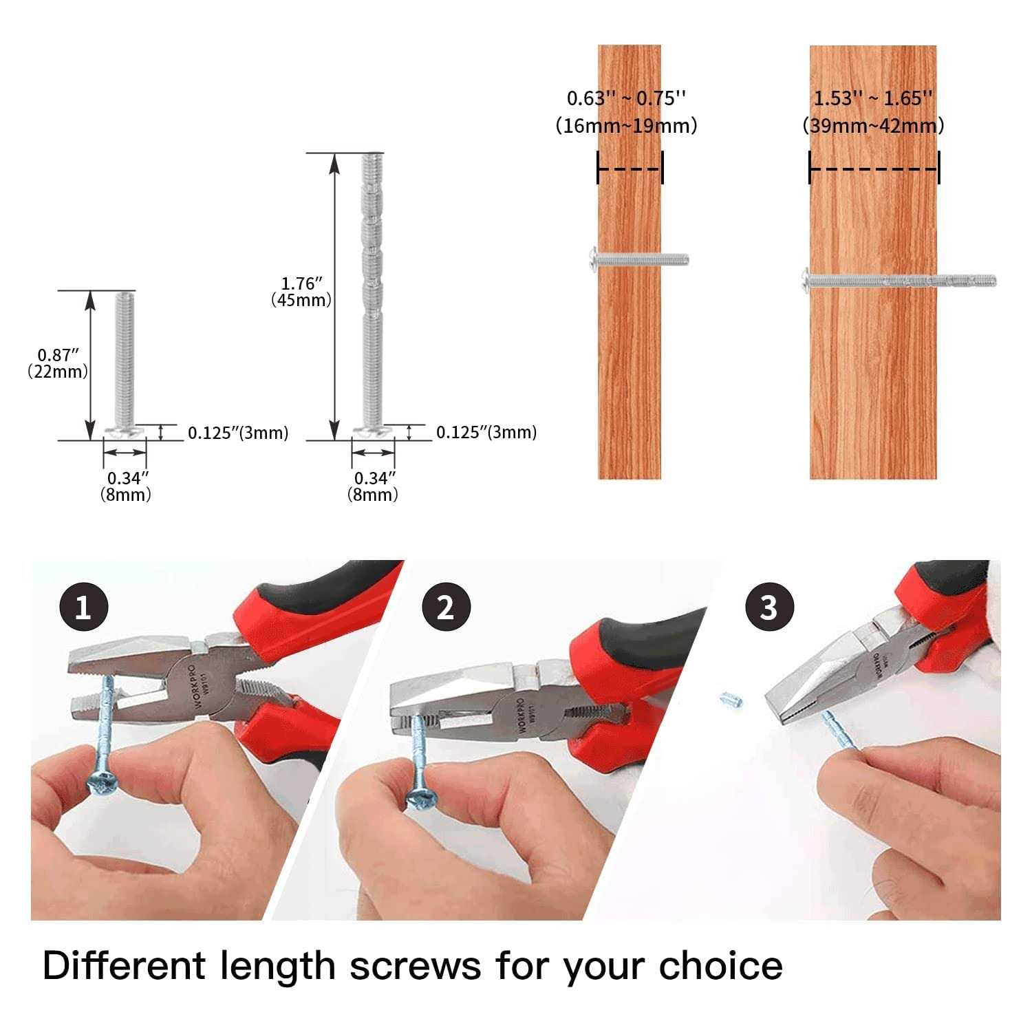 N C MORIN Qty 12 Anchors For Concrete 14-20 Thread For Hurricane Shutter Bolts - Inhomebuy