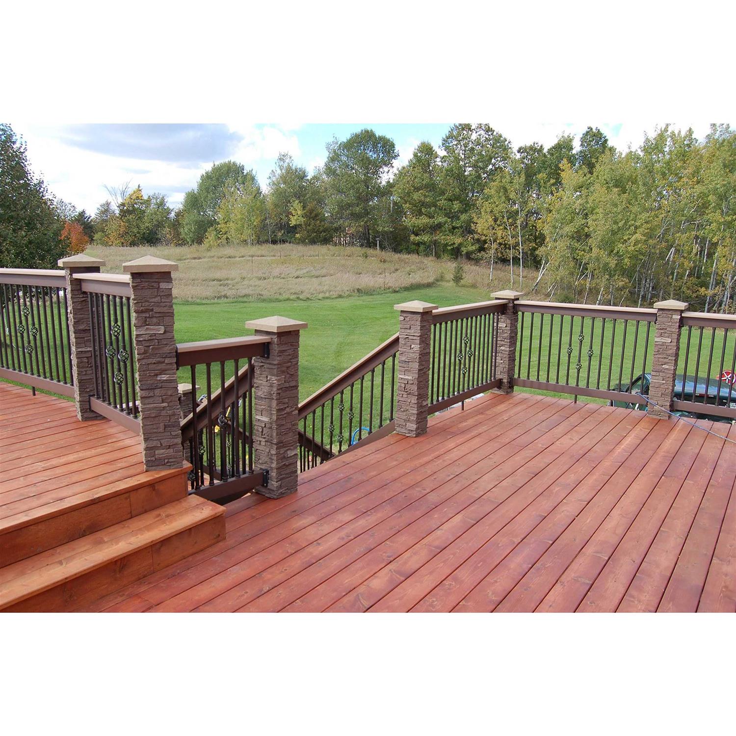 NextStone Sandstone 8 in. x 9 Small Universal Mounting Block - Inhomebuy