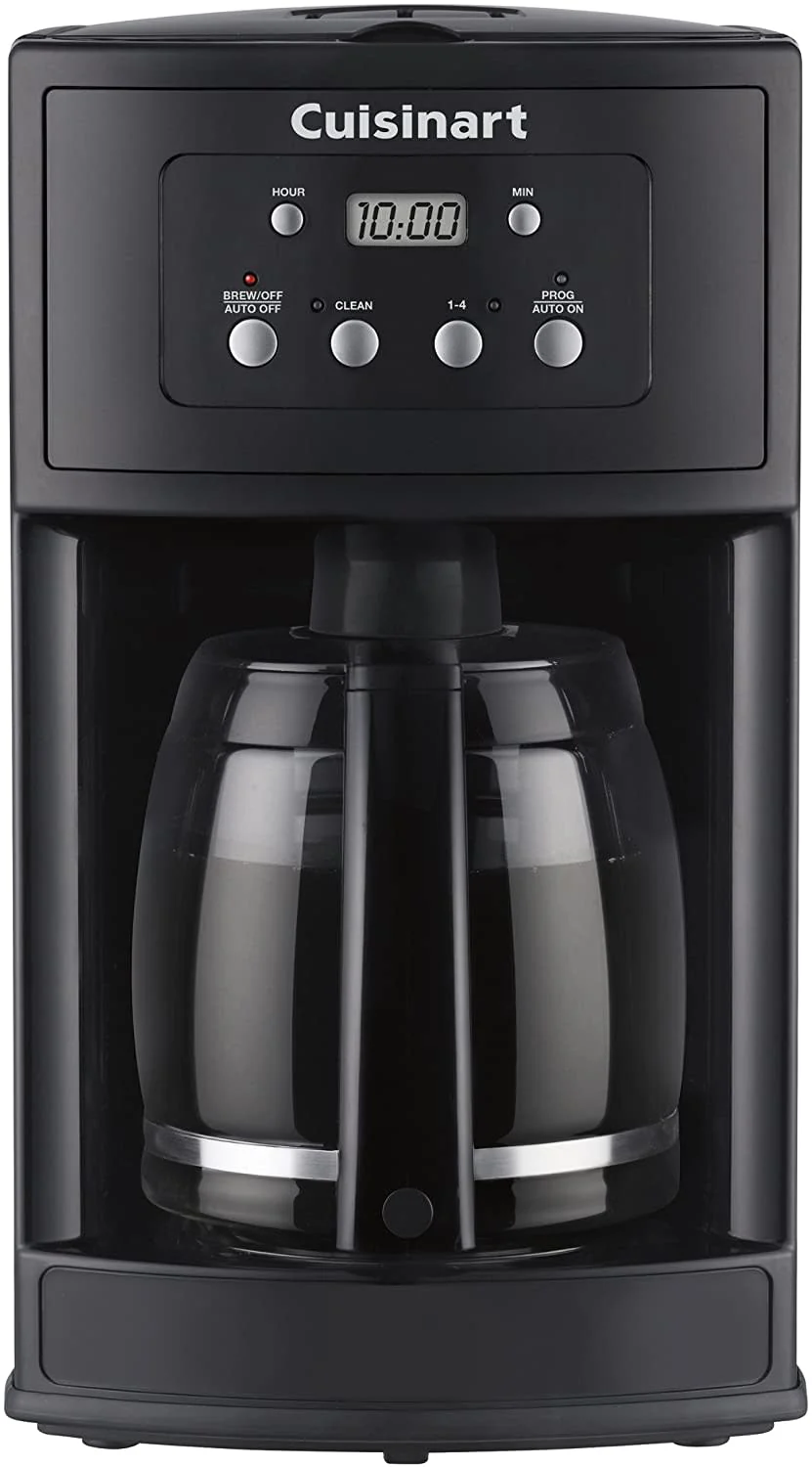Cuisinart Coffee Maker: 12-cup, programmable, black | DCC-500 - Inhomebuy