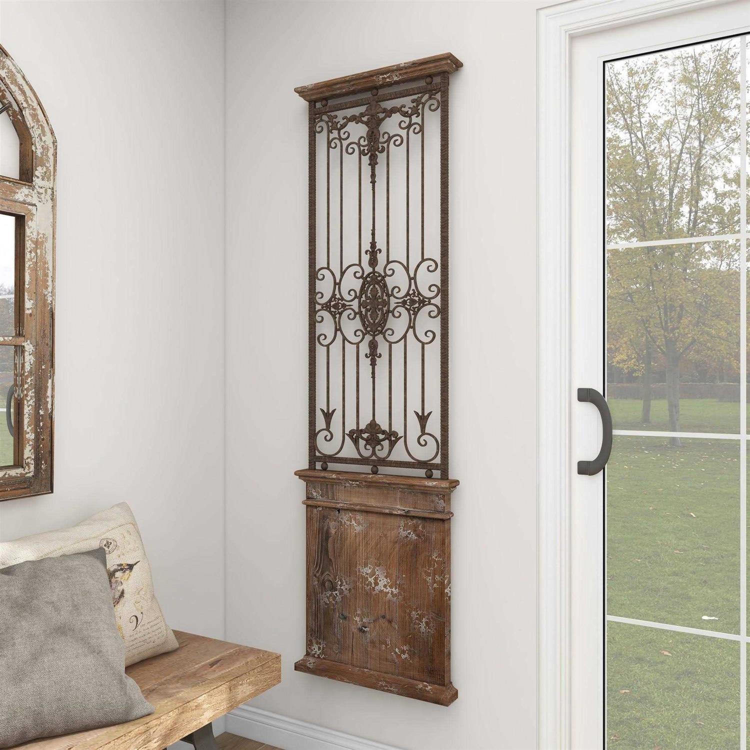 Monroe 5-ft H x 8-ft W White Steel Fence Panel - Inhomebuy