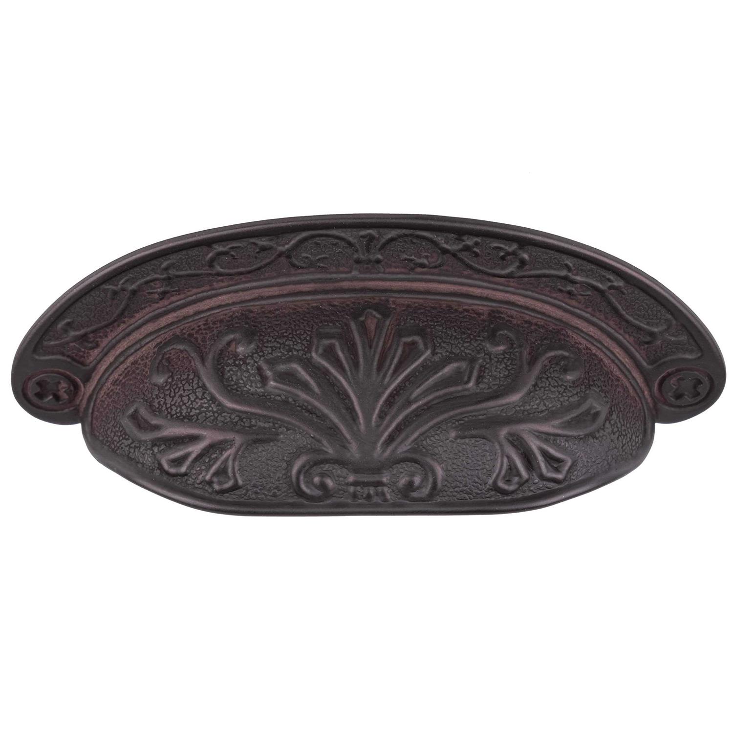 UNIQANTIQ HARDWARE SUPPLY Antique Brass Small Stamped Cabinet Latch - Inhomebuy