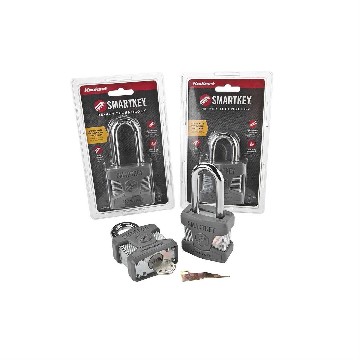 Kwikset SmartKey Padlock Shackle - Inhomebuy