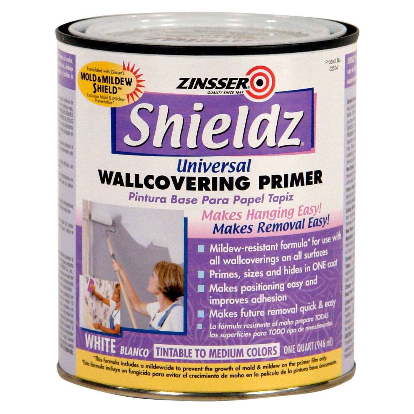 Zinsser Shieldz Universal Wallcovering Primer - Inhomebuy