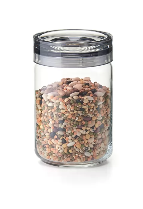 Storage Jar S 500cc Sky Grey - Inhomebuy