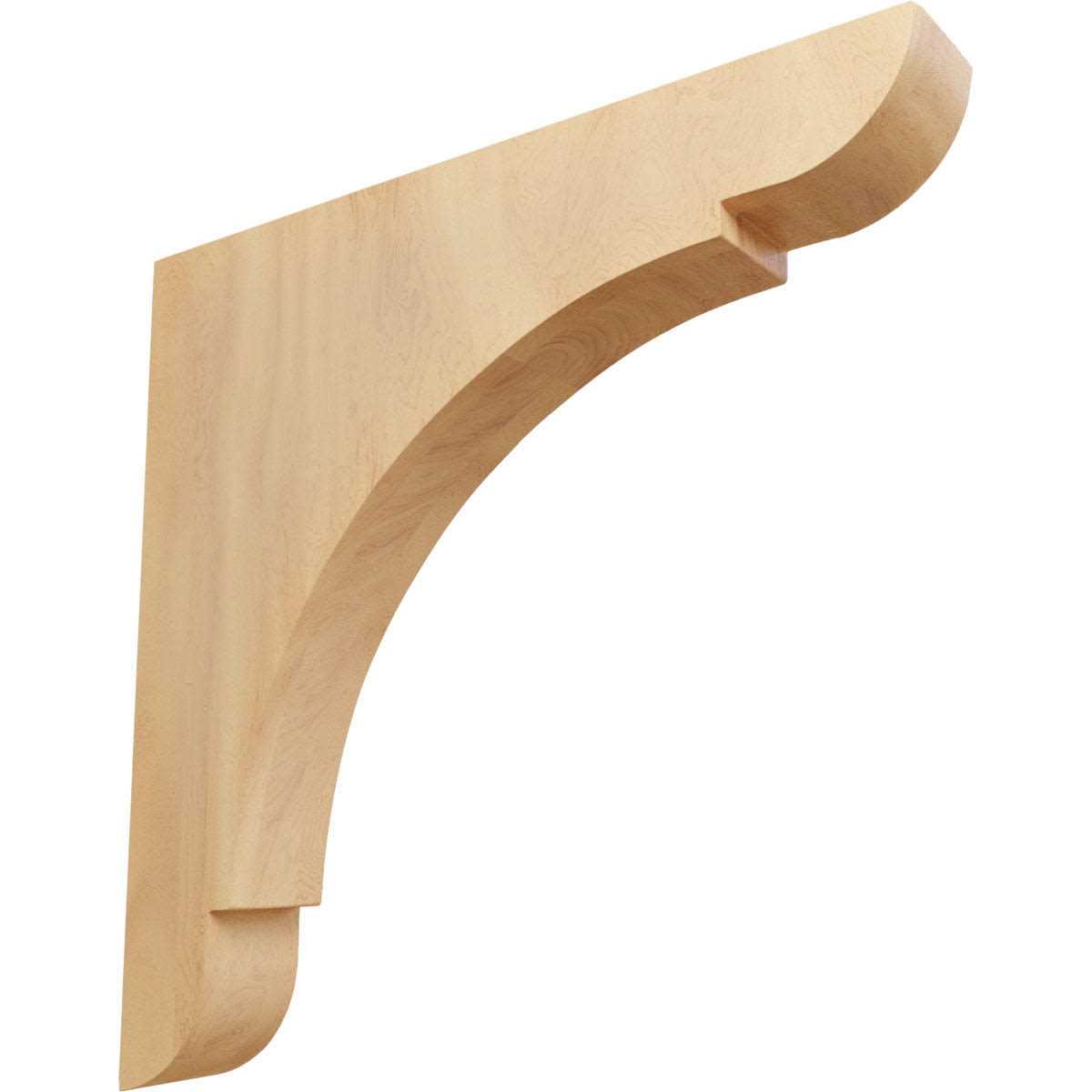 Olympic Extra Large Wood Bracket Ekena Millwork Finish BKTW01X - Inhomebuy