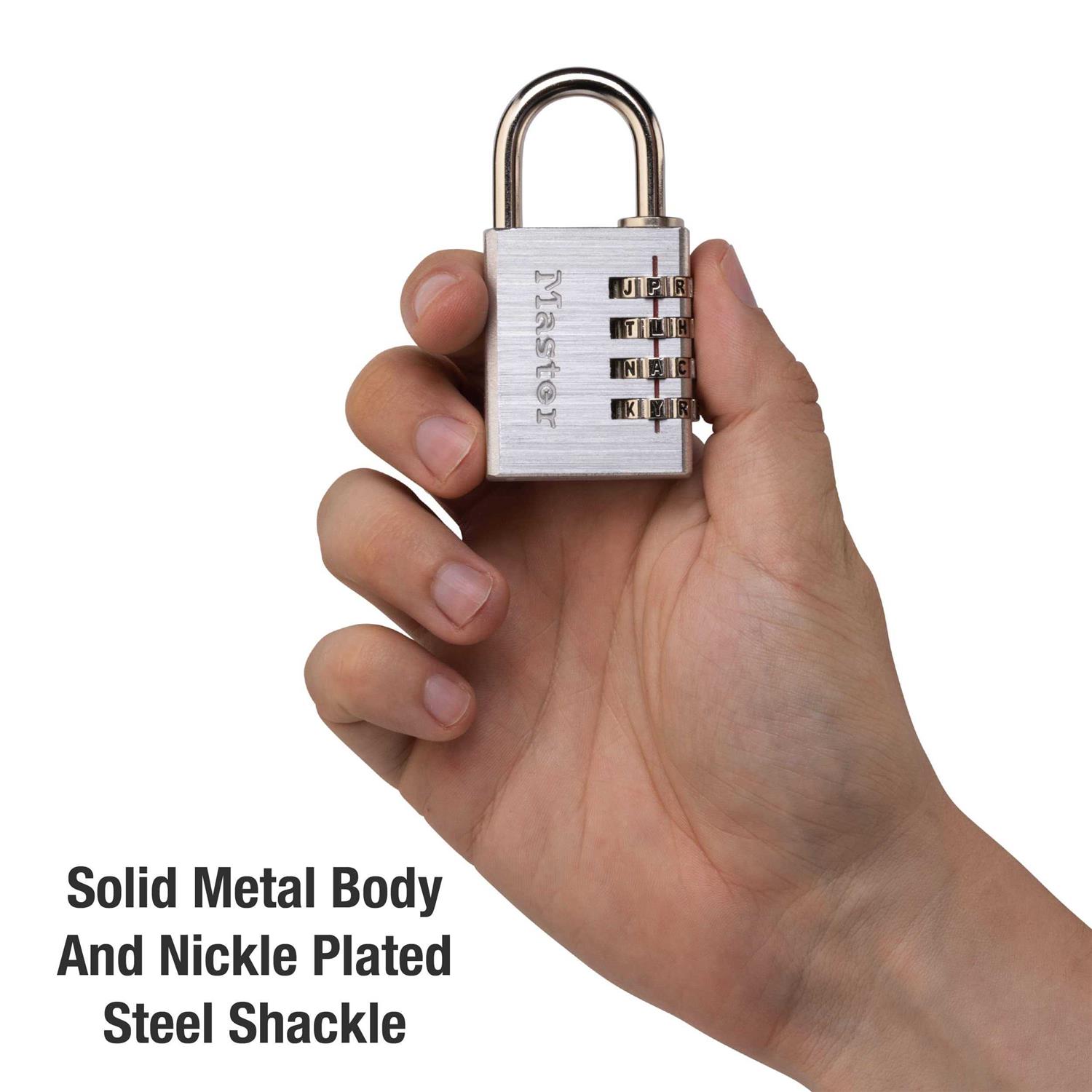 Master Lock Alpha Long Shackle Combination Padlock - Inhomebuy