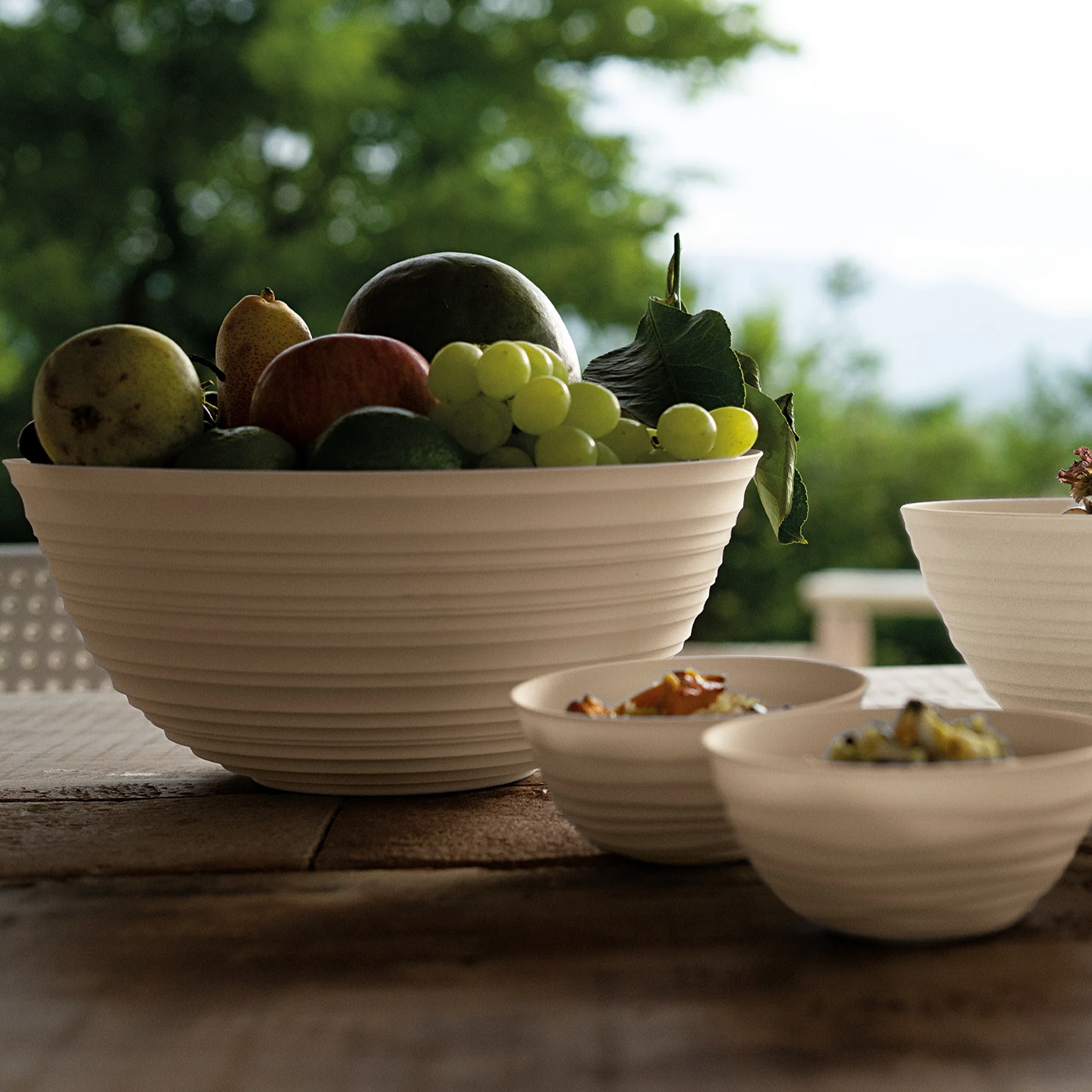 XL Bowl Tierra Milk White - Inhomebuy