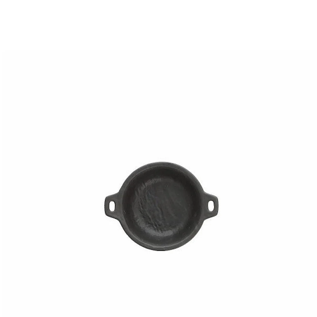 Pan Two Handles 12cm Vulcania Black - Inhomebuy
