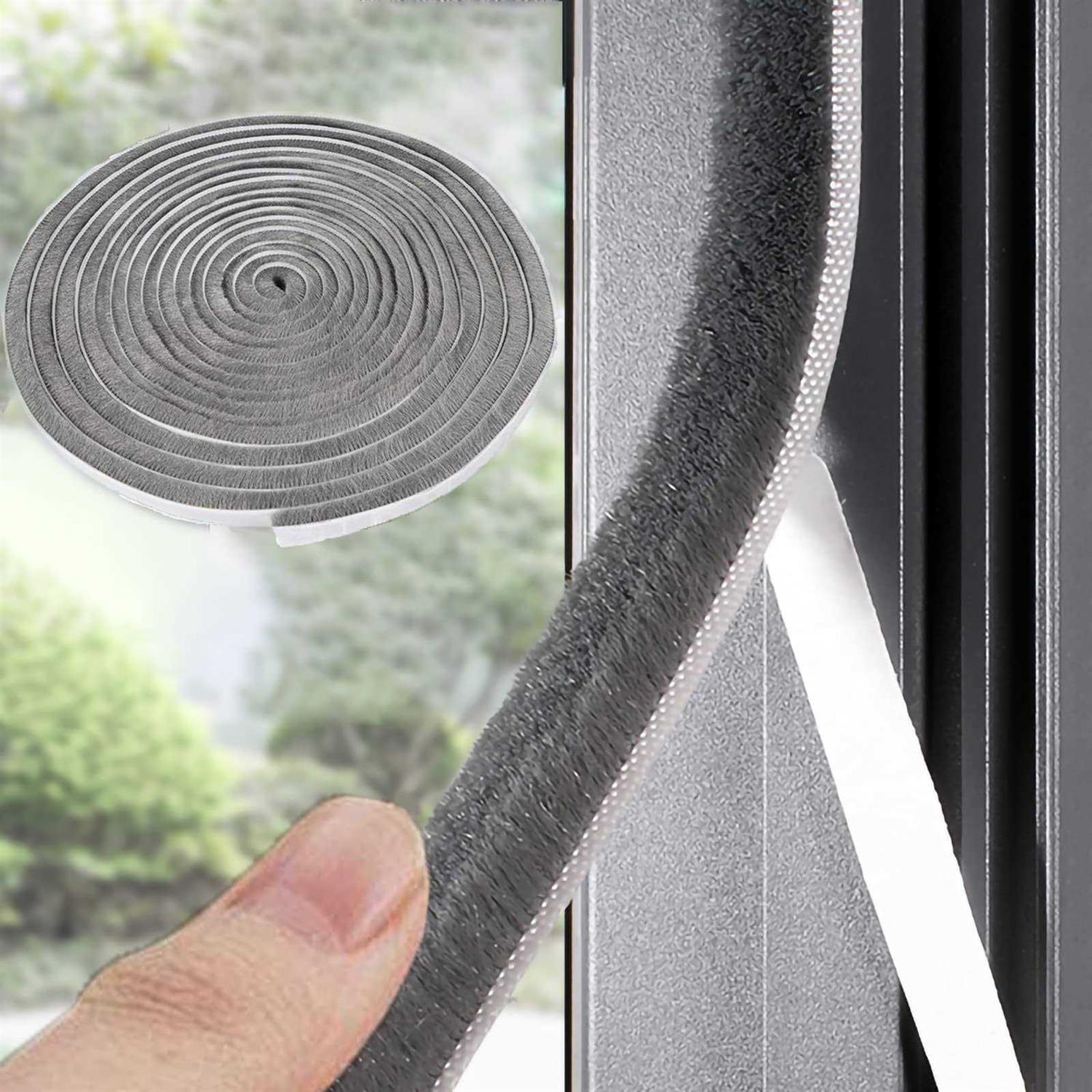 Weather Stripping Door Window Seal Strip 33 Ft Selfadhesive Strong Adhesion - Inhomebuy