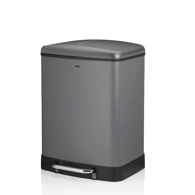 Rubbish separator Davino Grey - 24 L - Inhomebuy