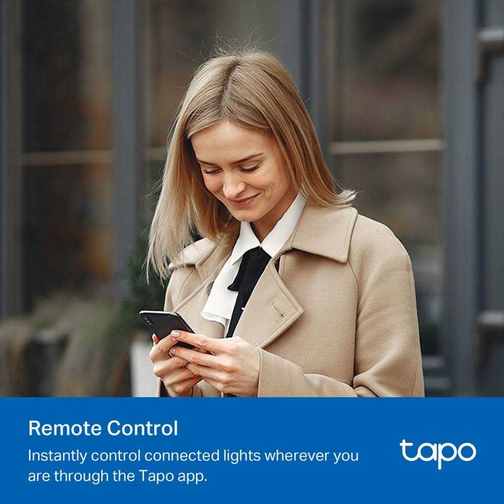 TP-Link Tapo Smart Wi-Fi Light Dimmer Switch with Matter - Inhomebuy