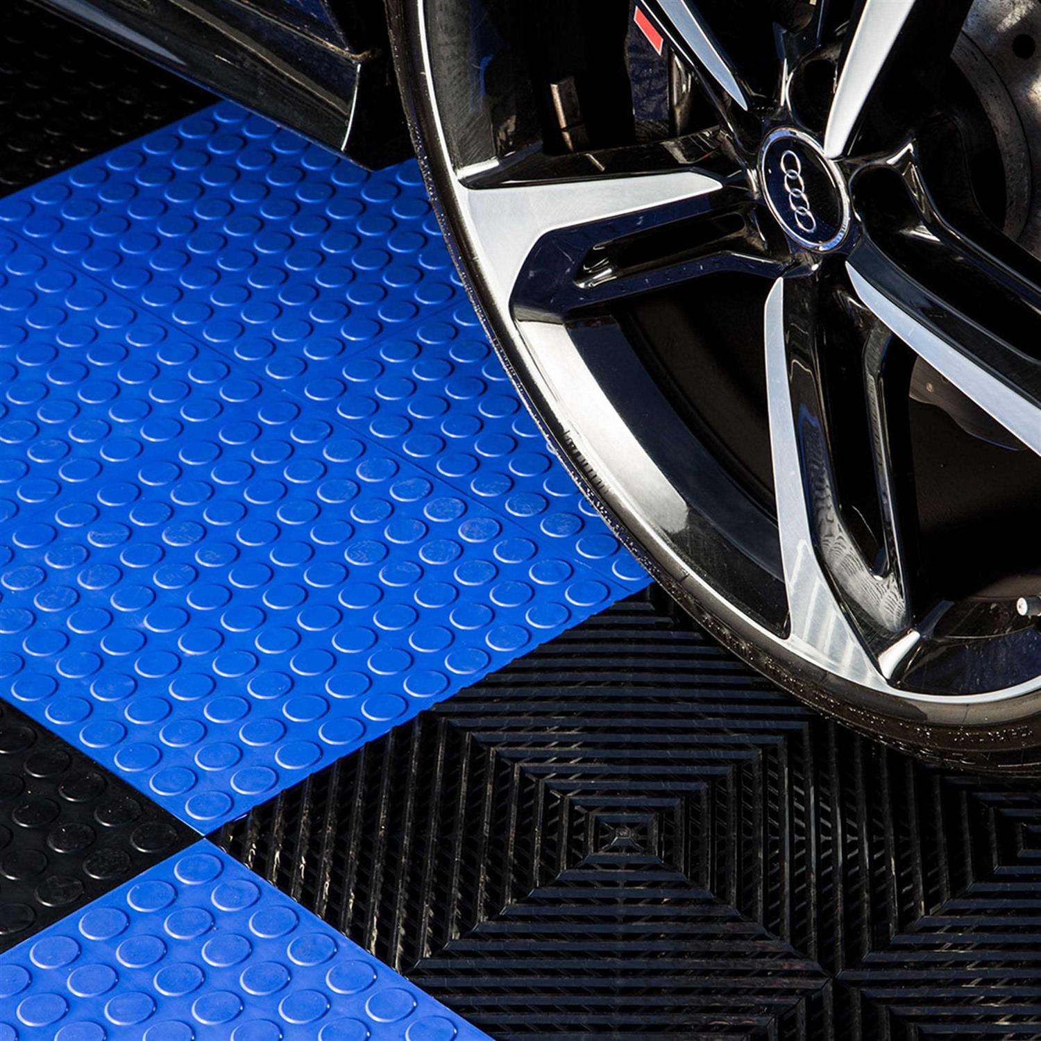 Nitro Mat Snap-Together 12 x 12 Garage Flooring Tile FlooringInc - Inhomebuy