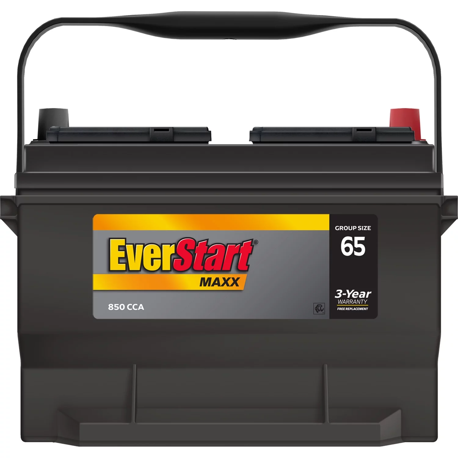 EverStart Maxx Lead Acid Automotive Battery, Group Size 65 12 Volt 850 CCA - Inhomebuy