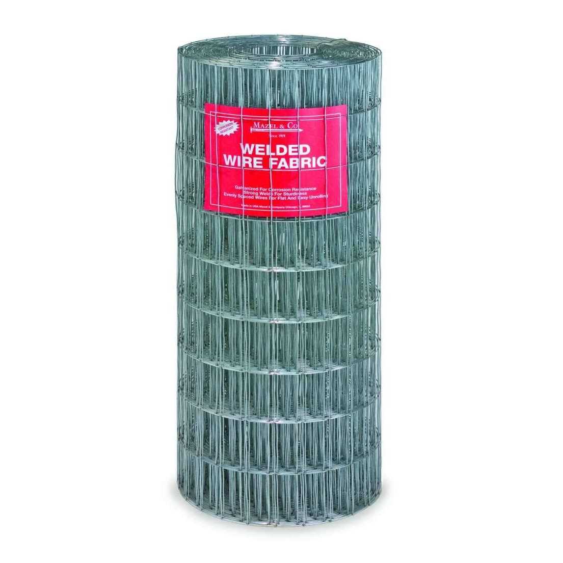 Mazel Co. 50′ 12-1/2 Gauge Welded Wire Fence - Inhomebuy