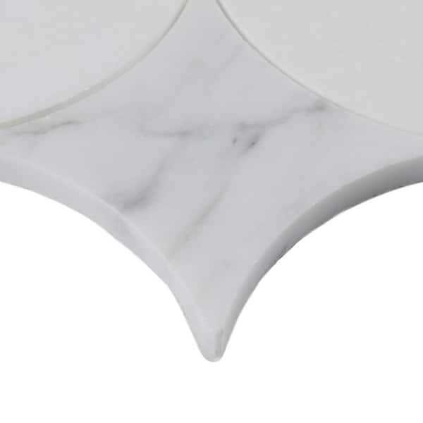 Daltile Keystones 2 x 2 Straight Joint Arctic White Tile & Stone - Inhomebuy