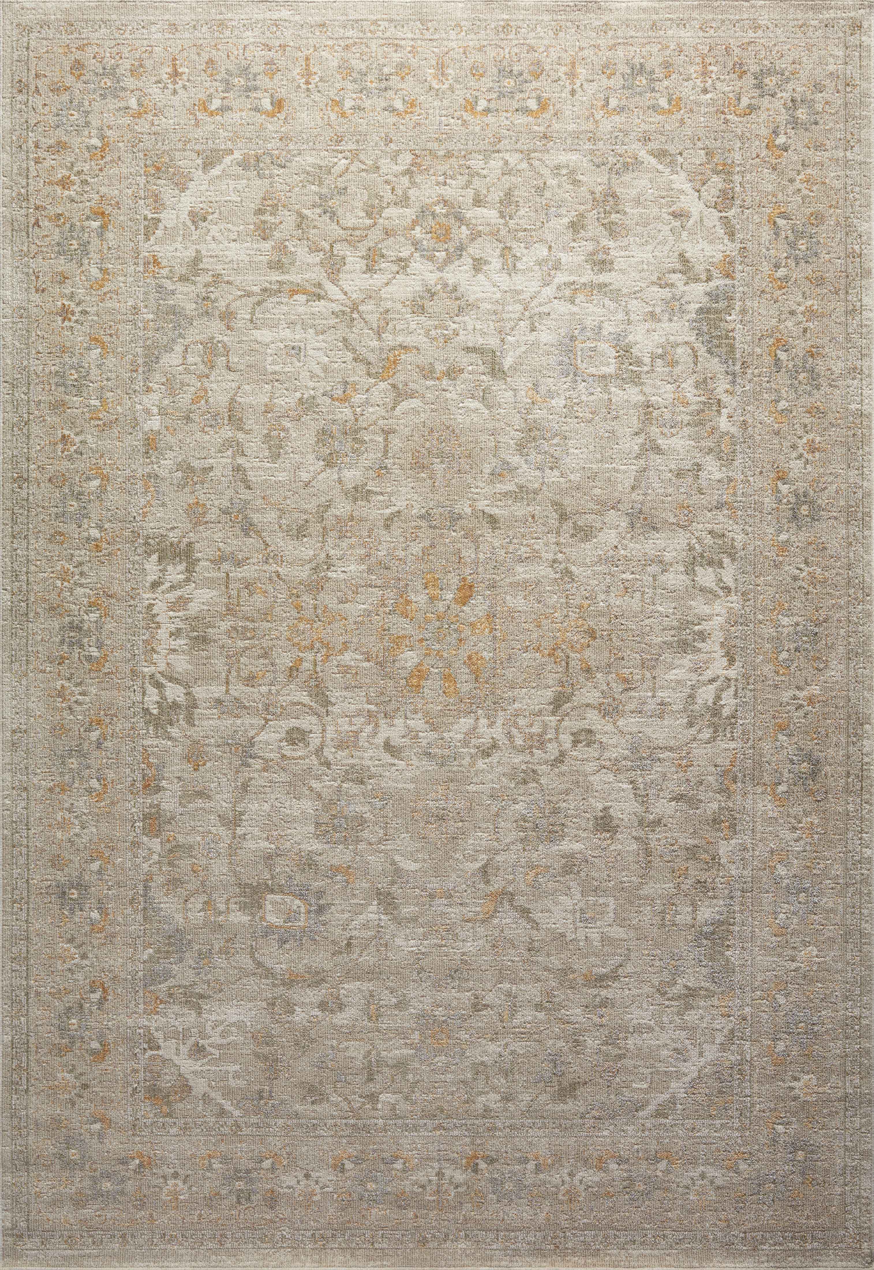 Chris Loves Julia x Loloi Rug in Ivory, Natural - 11'6