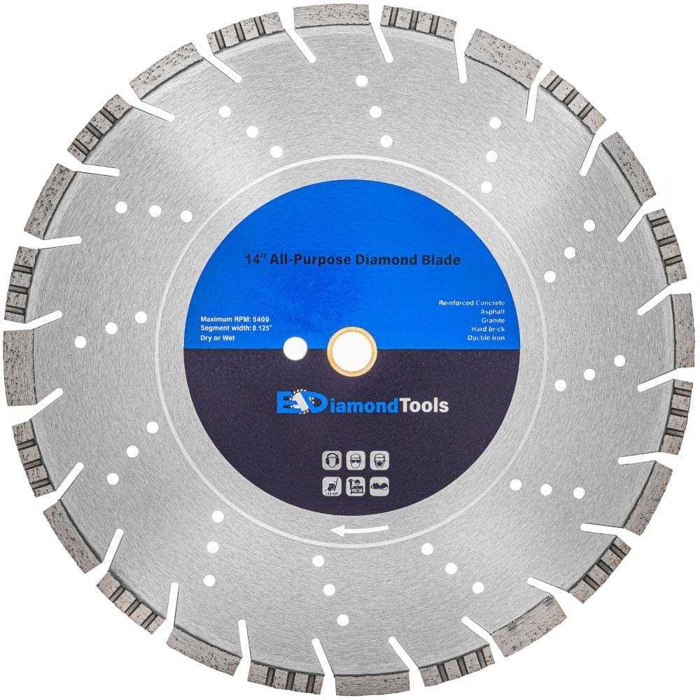 EDiamondTools Hard/Reinforced Concrete Asphalt Granite Terrazzo - Inhomebuy