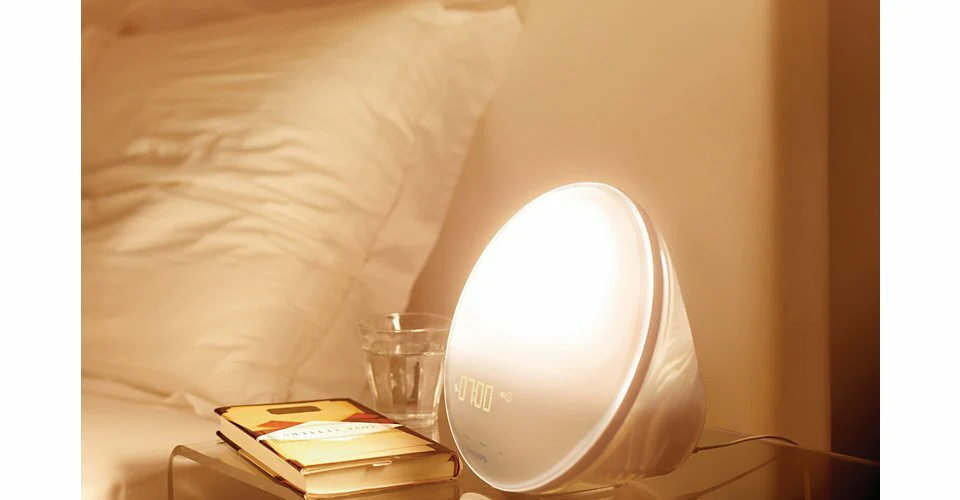 Philips Wake-up Light |HF3520| with Coloured Sunrise Simulation - Inhomebuy