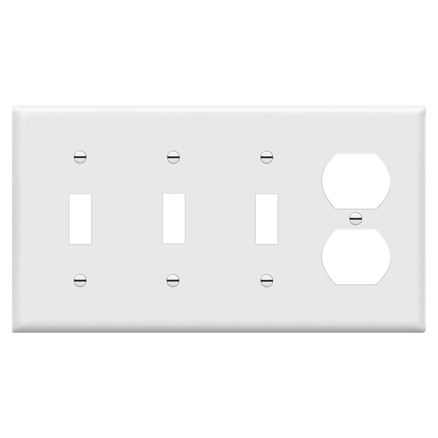 Enerlites 975501-C Screw Cap Floor Box Cover 4 Diameter - Inhomebuy