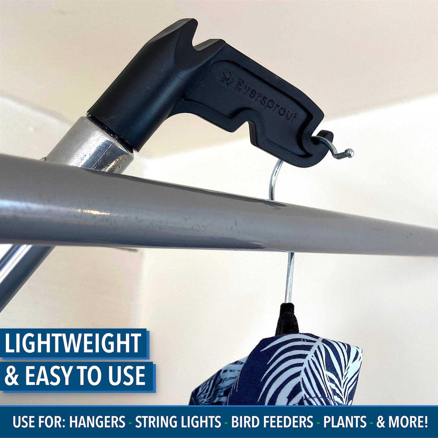 Eversprout Utility Hook with Extension Pole - Inhomebuy