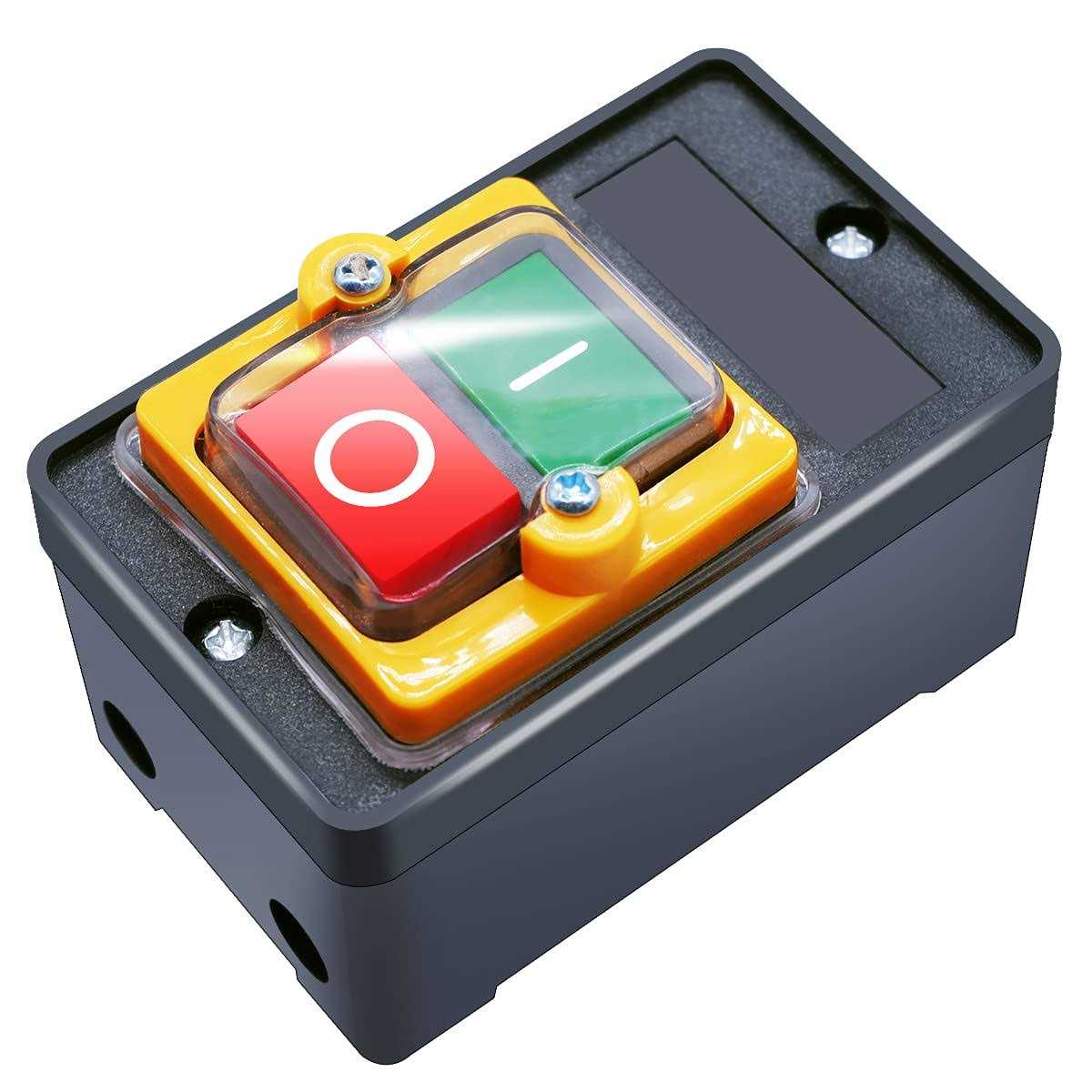 mxuteuk Rain Proof Up-Down Switch Control Station Crane Pendant Hoist Push Button Switch Momentary COB61-Up-Down - Inhomebuy