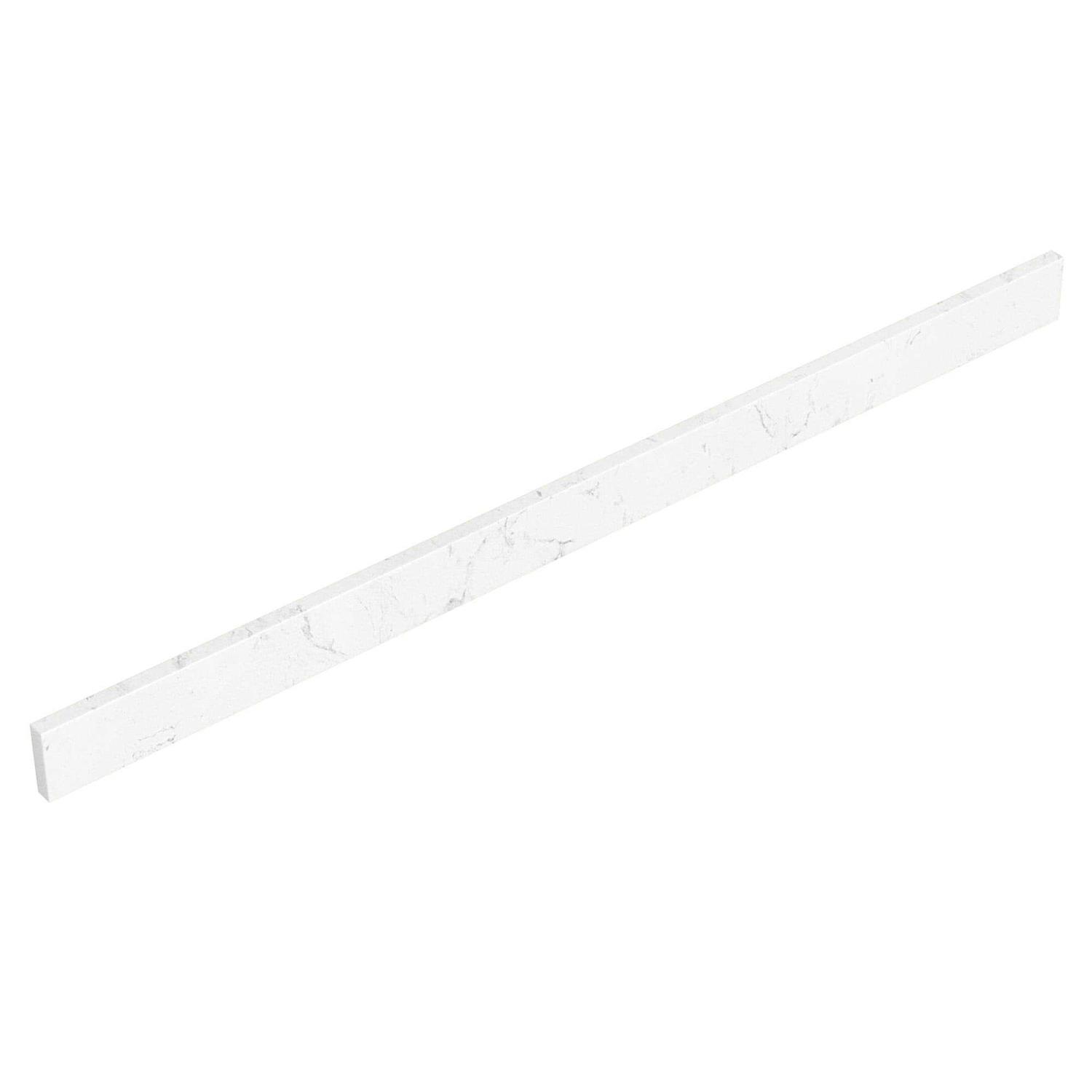 Wyndham Collection 48 L x 3 H Marble Backsplash - Inhomebuy