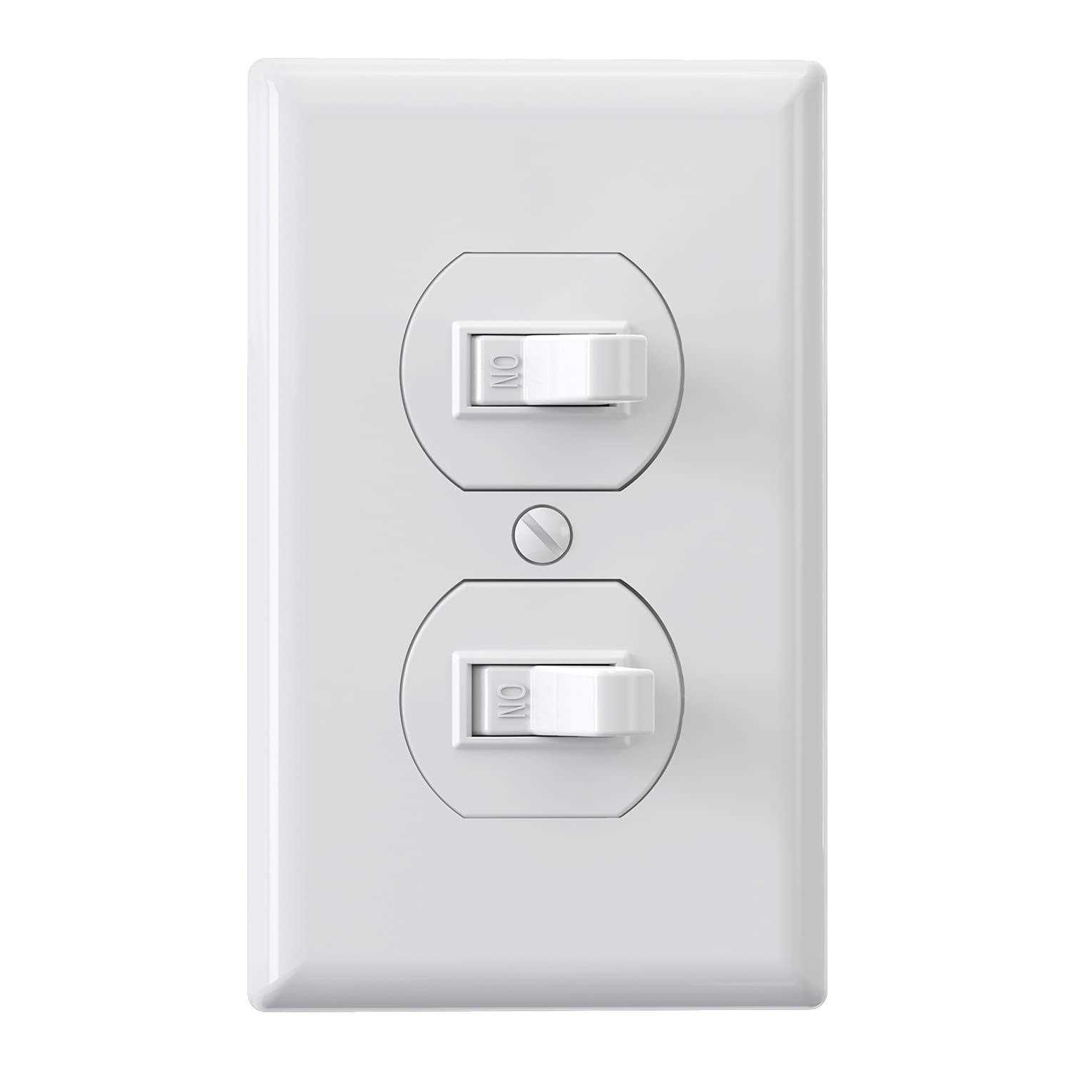 ELEGRP 15 Amp 125v Residential Grade Self Grounding Tamper Resistant Duplex Outlet - Inhomebuy
