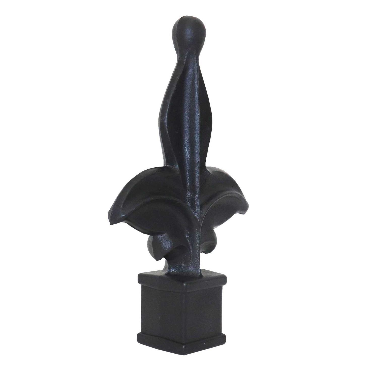 Fence Finials Fleur De Lis Decorative Fence Toppers - Inhomebuy