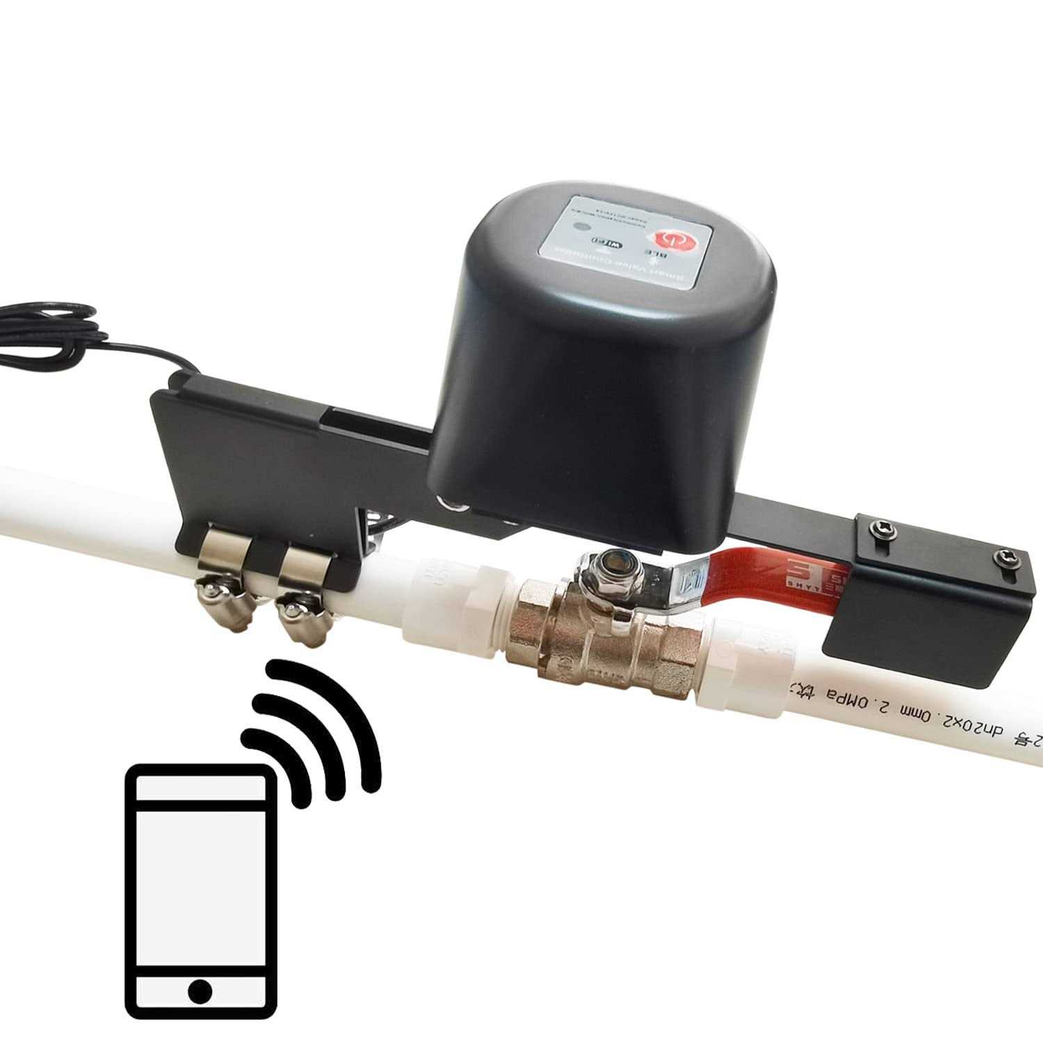 WiFi Temperature Sensor with Waterproof External Probe,Tuya Smart Temperature Monitor with Backlight LCD Display,Rechargeable Battery,Remote Monitor - Inhomebuy