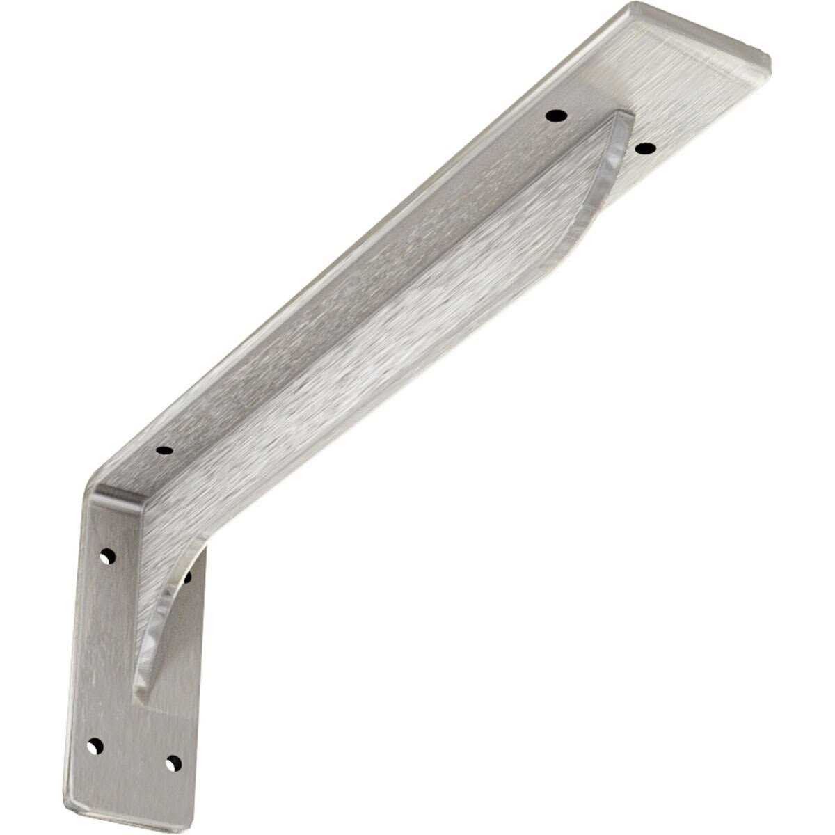 Ekena Millwork 2W x 14D x 5 1/4H Embrey Steel Bracket - Inhomebuy