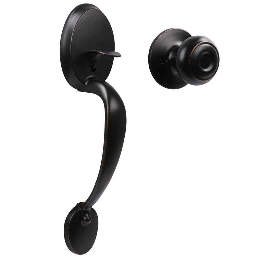 Defiant Wilmington Door Handleset with Hartford Knob - Inhomebuy