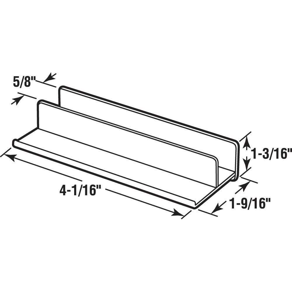 Prime-Line Sliding Screen Door Latch A 202 - Inhomebuy
