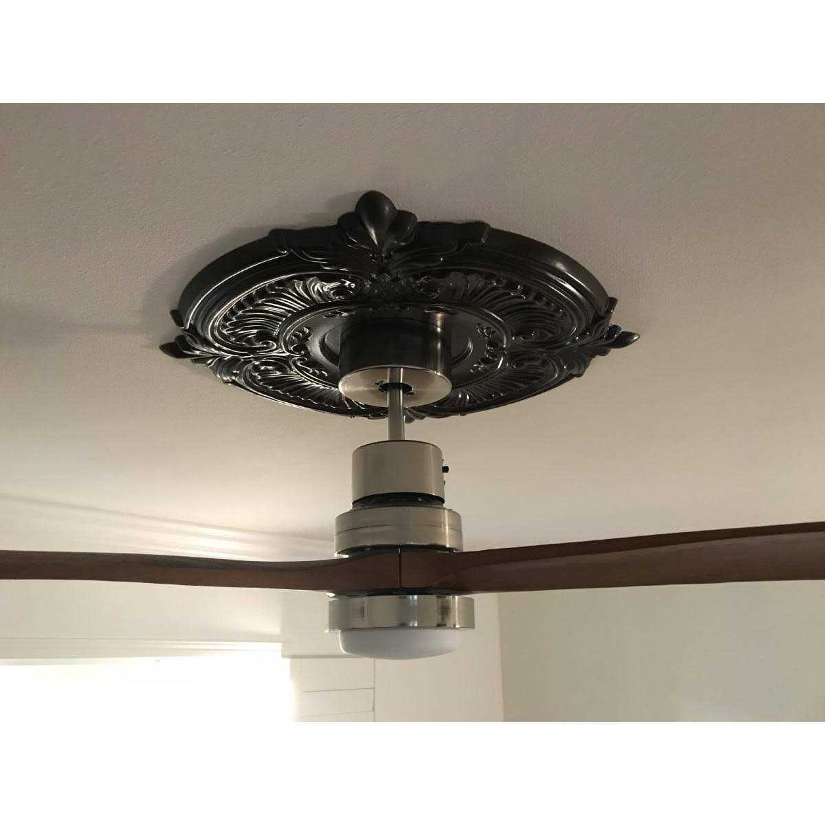 Ekena Millwork 3 1/2ID x 1 Traditional Thermoformed PVC Ceiling Medallion - Inhomebuy