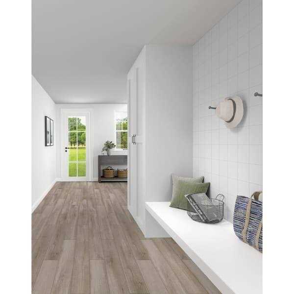 Daltile Stencil 4 in. x Glazed Porcelain Tile - Inhomebuy